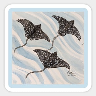 Spotted Eagle Rays Sticker